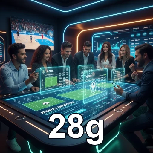 Tela do 28g no celular com navegação simples